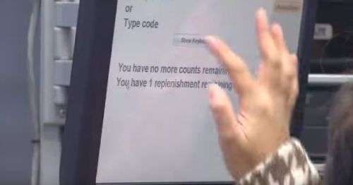 Il pannello touchscreen per gestire gli ordini
