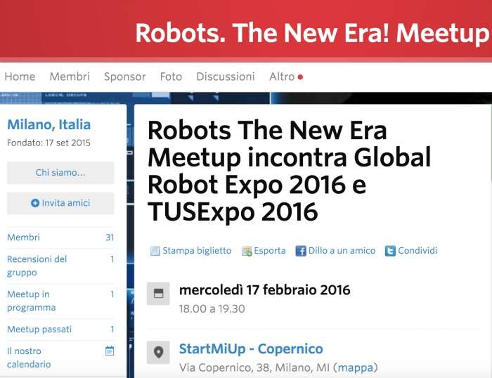 MeetUp Febbraio