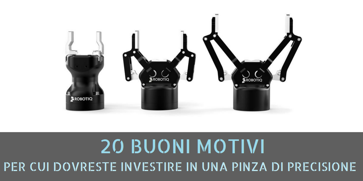Vantaggi pinze robot