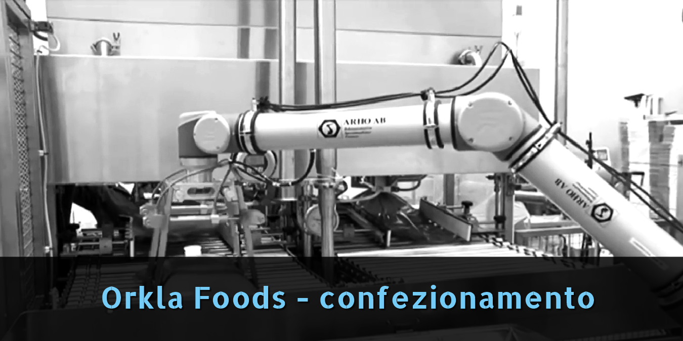 applicazione packaging robot