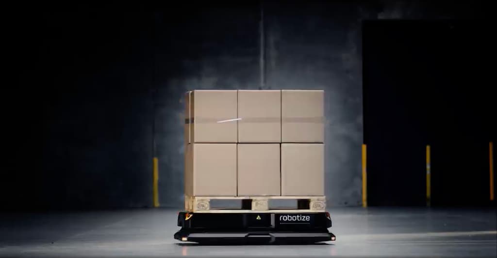 robotize rotazione pallet
