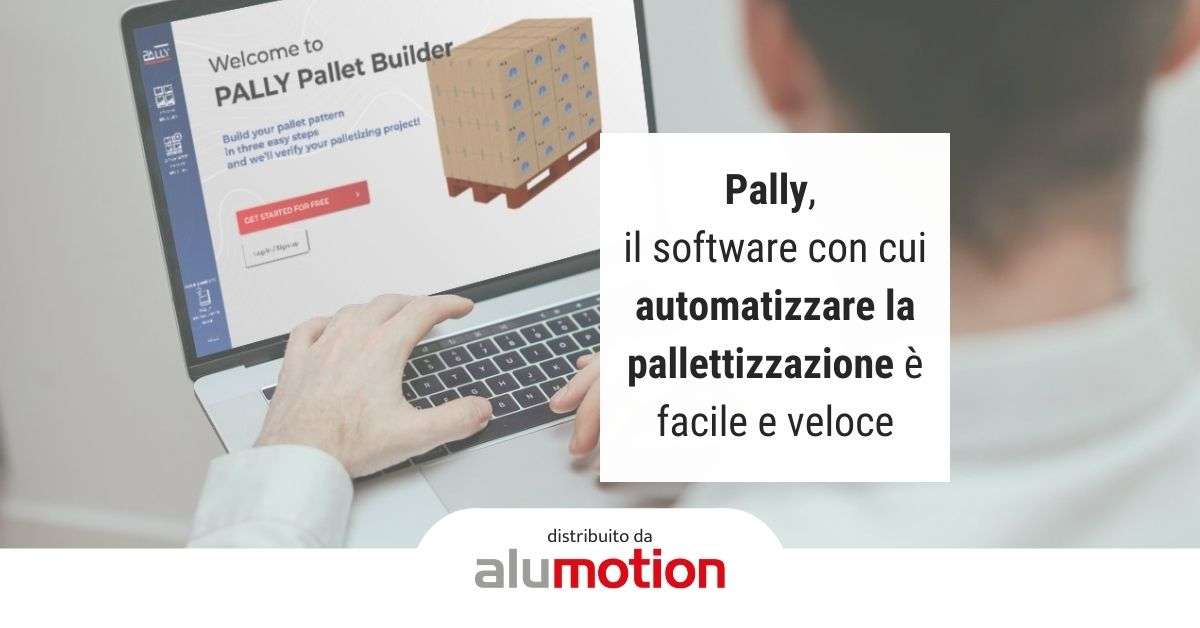 Pally software pallettizzazione robot