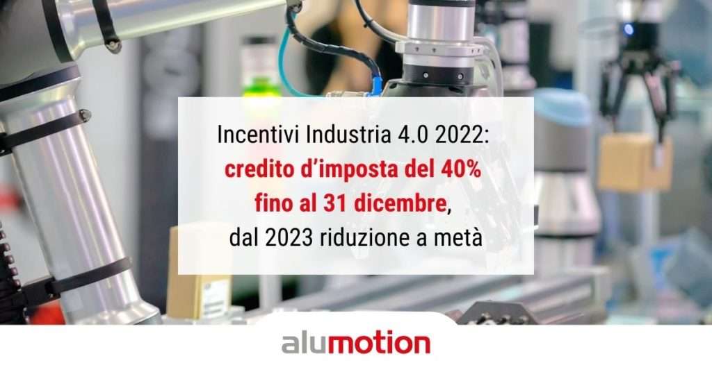 Incentivi industria40 2022