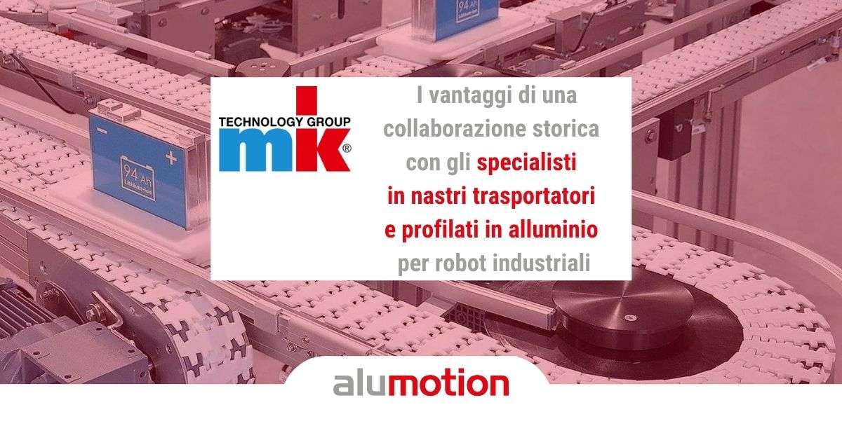 Nastri trasportatori profilati alluminio robot industriali