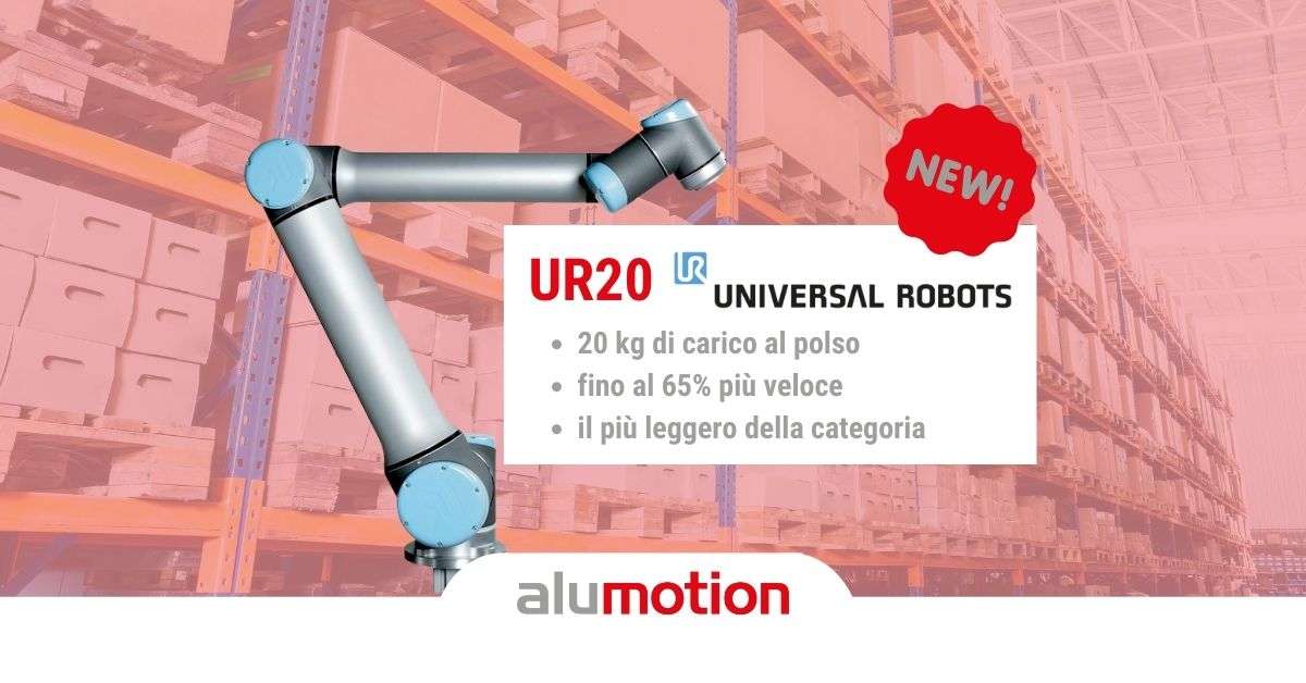 Nuovo UR20 Universal Robots cobot