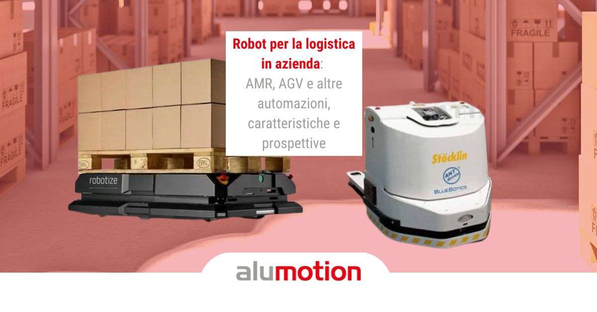 Robot logistica azienda
