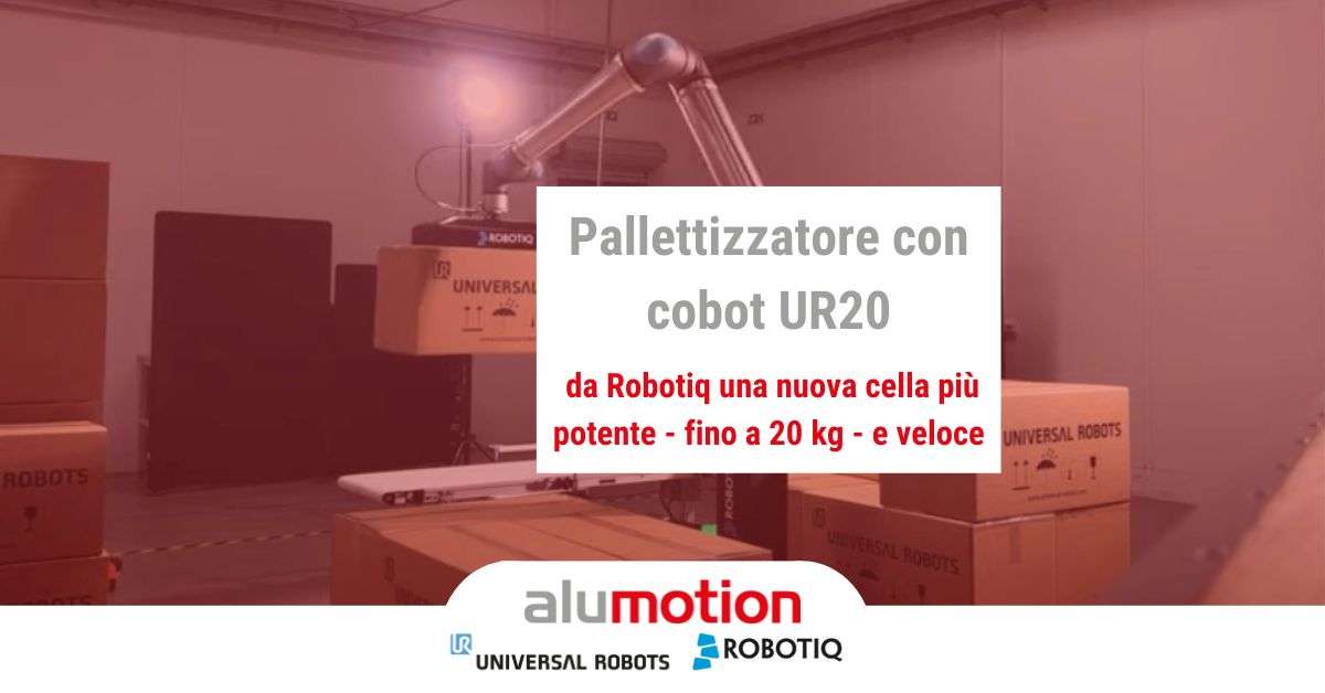 Robotiq palletizing solution ur20