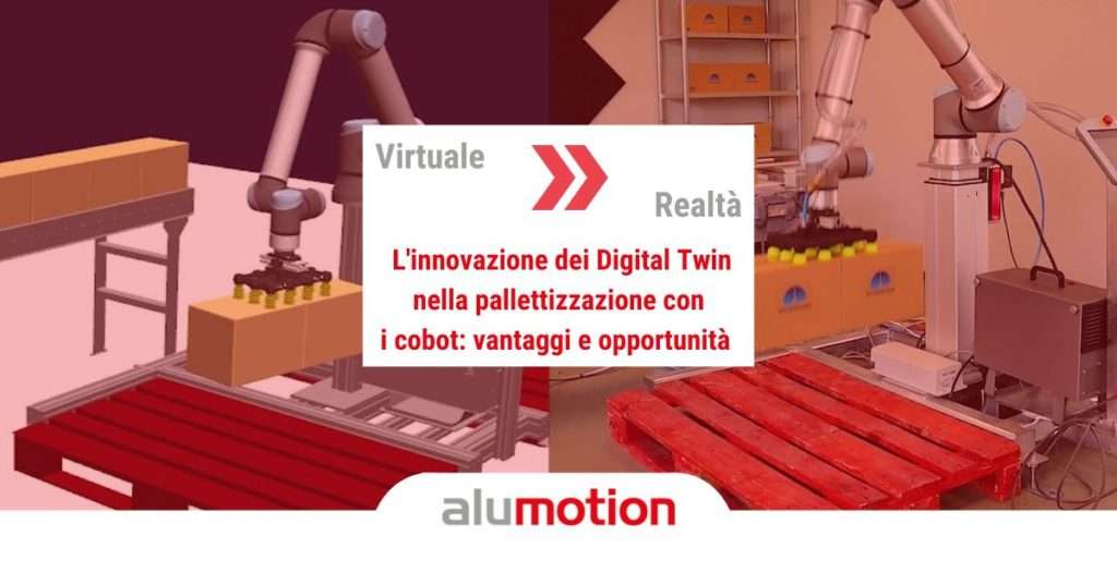 Digital twin pallettizzazione