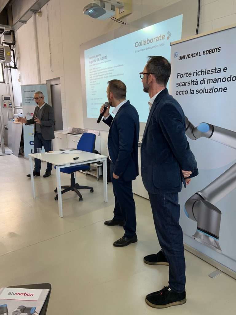 speaker evento collaborate universal robots alumotion 2023