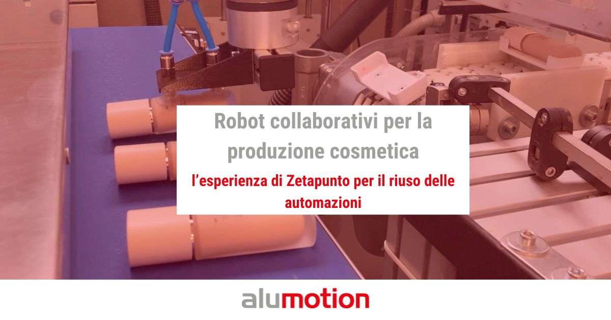 robot collaborativi industria cosmetica