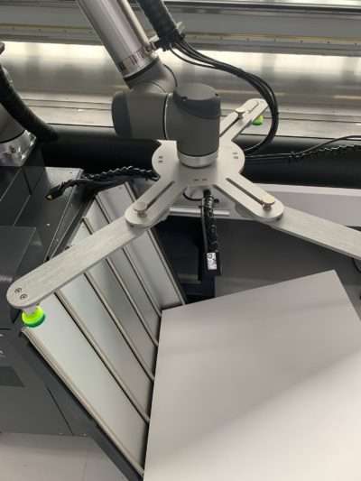 Cobot Alumotion per la stampa digitale