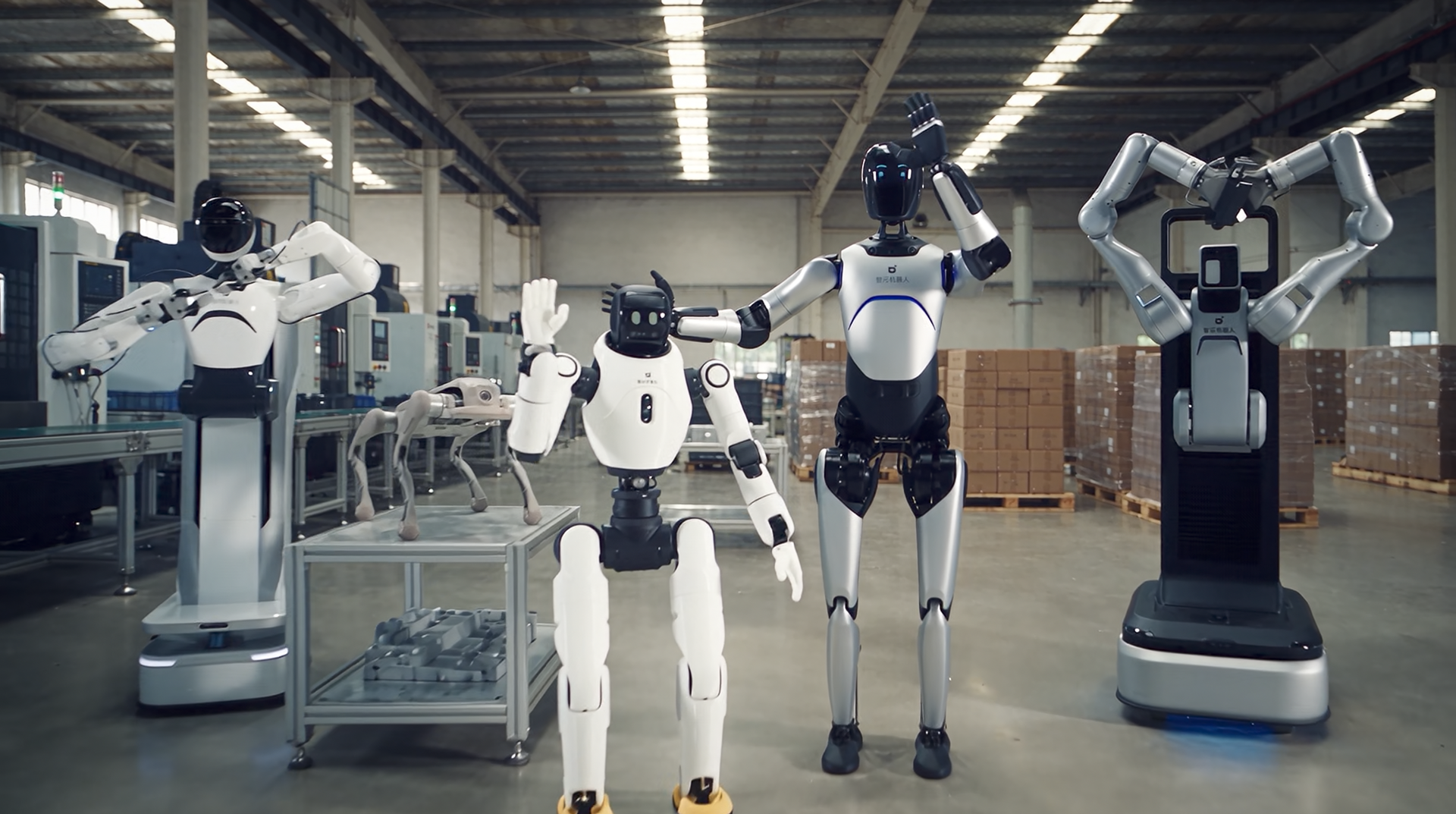 Dal robot umanoide alla tua linea produttiva. Soluzioni di AI e robotica già pronte per essere installate in fabbrica.